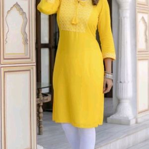 Yellow Kurti 💛