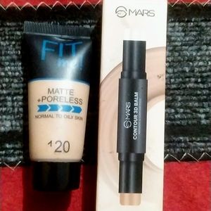 Mars Concealer Plus Contour And Foundation