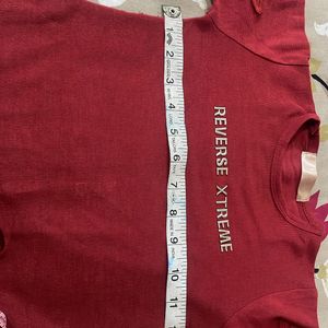 Stylish Red Tshirt For Girls