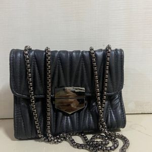 Small Cute Black Sling Bag