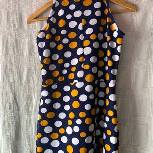 Women's Knitting Dot Dress