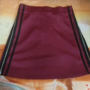 Skater A Lines Mini Skirt