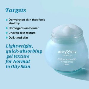 Dot & Key 72HR Hydrating Gel + Probiotics, with Hy