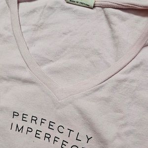 Baby Pink T-shirt - Perfectly Imperfect