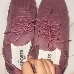 Pink Female Sports Shoes