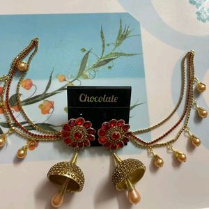 New Trendy Jhumka With Tana