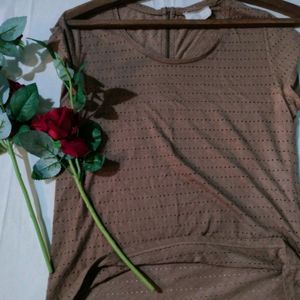 Orginal Zara Basics Brown Top