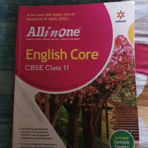 Arihant All In One English Core CBSE Class 11