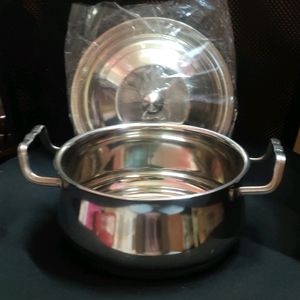 2 Ltrs Capacity Cooking Pot With Lid