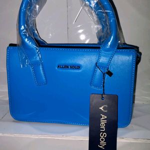 Allen Solly Blue Small Handbag