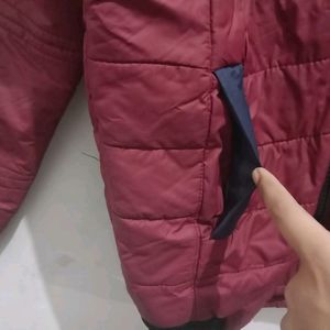 Maroon Warm Jacket