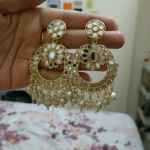 Golden Mirror Earrings