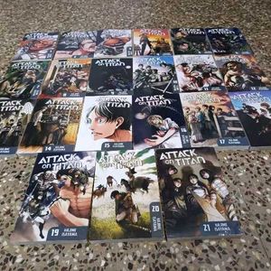 Attack On Titan Manga Book Set