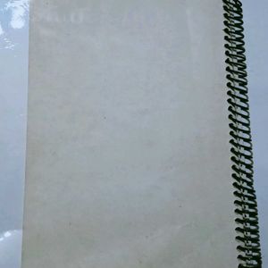 200 Pages Spiral Notebook