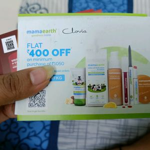 Mamaearth Coupon Purchase For 1050 And Flat 400Off