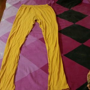 Yellow  Leggings Used Lightly