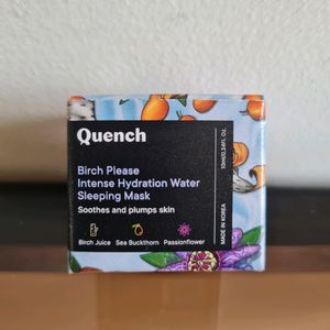 QUENCH COMBO of HYDRATION SLEEPING MASK & GLOW GEL