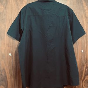 Black Half Shirt - Plus Size