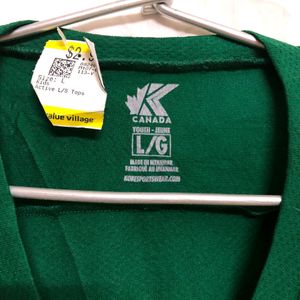 KOBE Long Sleeve Green Jersey