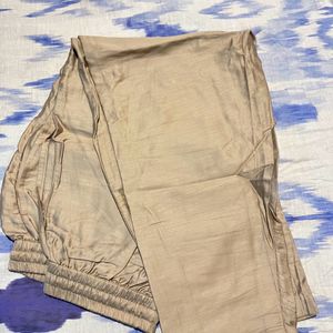 Unused Chanderi Kurtha Set