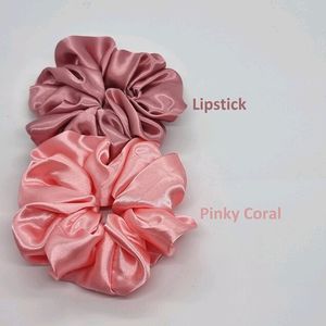 5 Silk Satin Hair Scrunchie Combo Pack