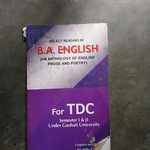 For B.A Students, English Book