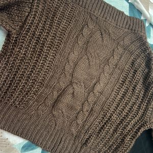 Wool Brown Sweater