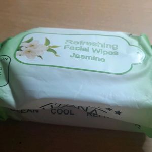 Uszana Fresh Jasmine Facial Wipes