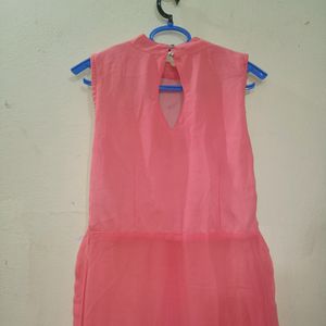 Slit Kurti Georgette Material Like New Condition