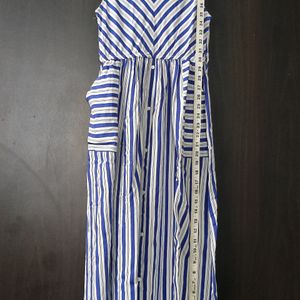 Combo Of Dots And Stripes Dresses For 11-12 Yr Gir