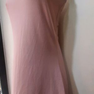 Peach Color Summer Dress