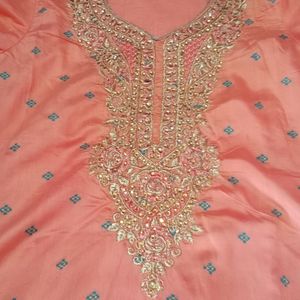 Chanderi Silk Suit