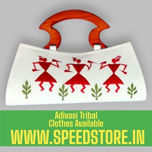 Traditional Tribal Embroidered Handbag For Ladies