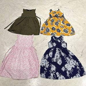 COMBO-4 GIRLS FROCKS