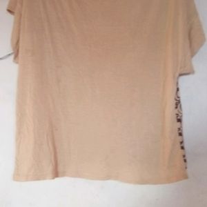 Beige Colour Top