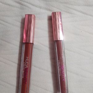 Combo Of Two Lipstick Nude Pink And Dark Brown