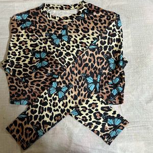 URBANIC BUTTERFLY BLUE TOP