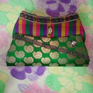 Women's Clutches Combo Multi Colour