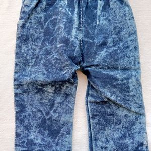 Baby Girl Top Denim Jeans