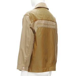 BURBERRY brown corduroy padded pocketed Jacket