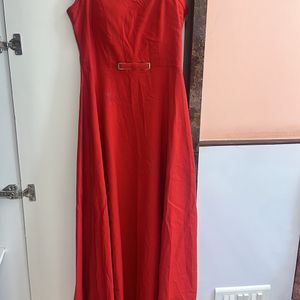 Women Red dress