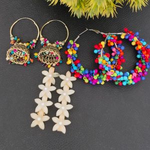 Combo Sale Of Earrings And Hairpins