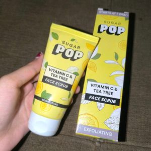 Sugar POP Vitamin C & Tea Tree Face Scrub