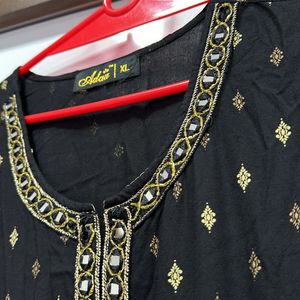 Black Kurta