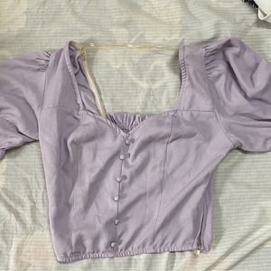 Cute Lavender Top