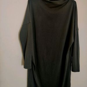 Olive Tunic Dress Can B Worn As T-shirt