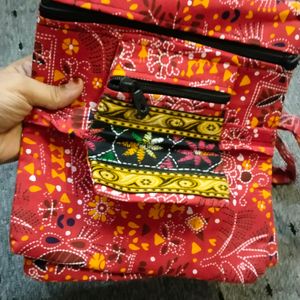 Sling Bag With Rajasthani Print