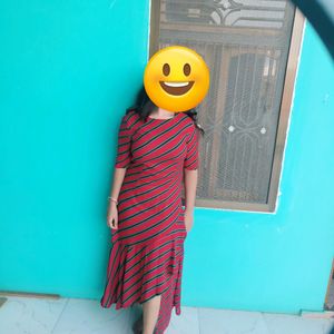 Red Maxy Dress