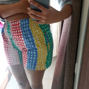 Colour Brick Print Boxers