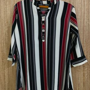 Striped Causal Shirt (L/XL)